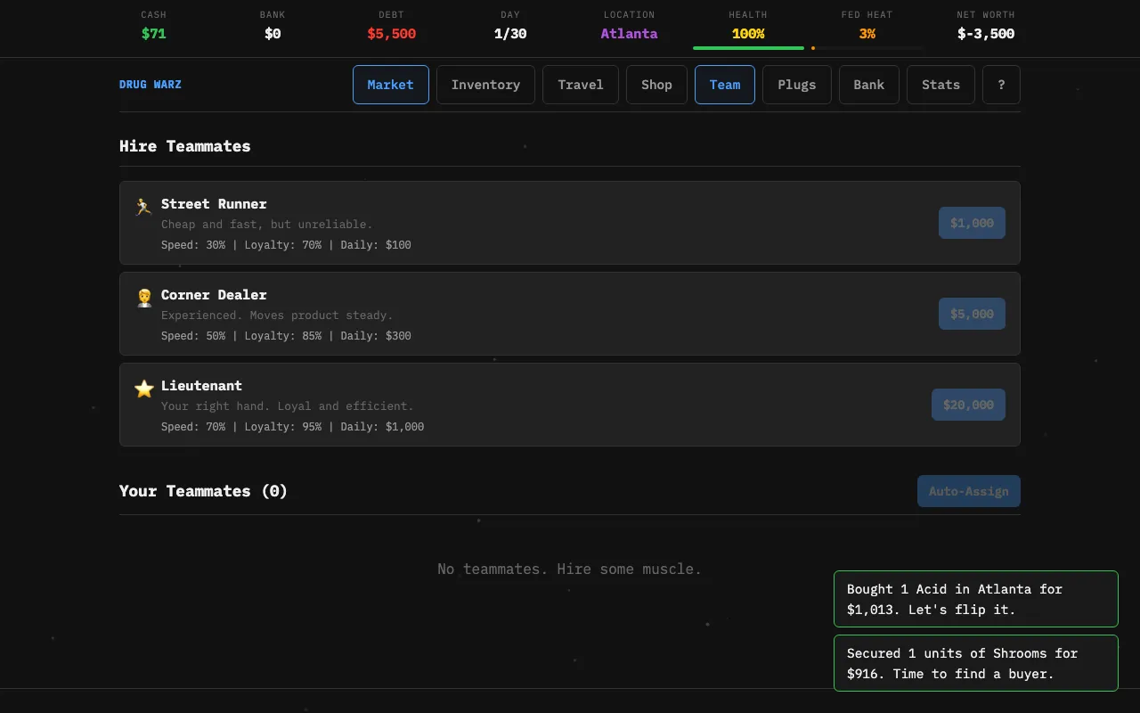 Hiring and managing teammates
